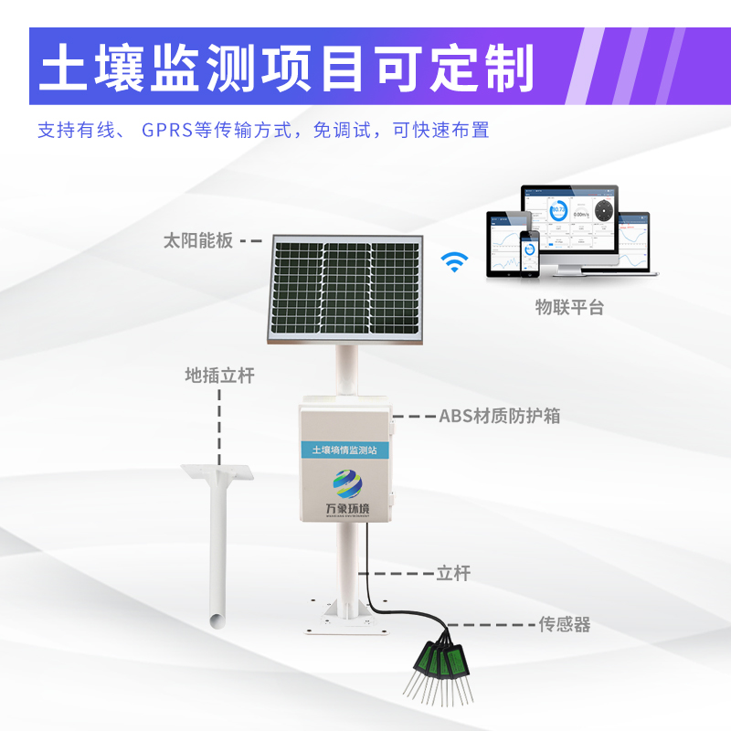 土壤濕度監測儀——一款測量不同深度土壤的溫濕度的設備